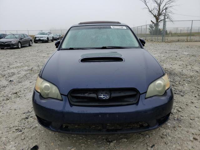 4S3BL676866213748 - 2006 SUBARU LEGACY GT LIMITED BLUE photo 5