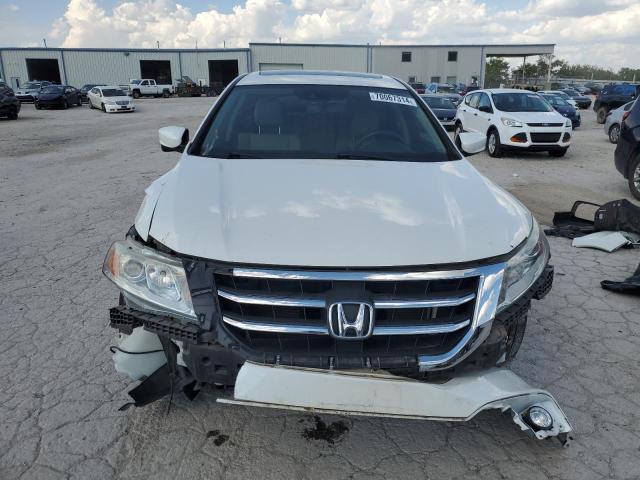 5J6TF2H50FL004008 - 2015 HONDA CROSSTOUR EXL WHITE photo 5