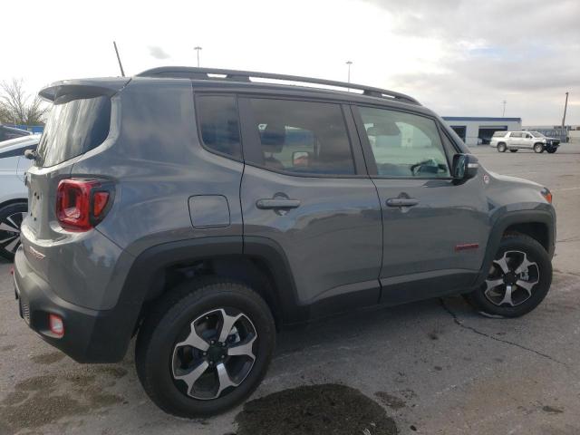 ZACNJDC11MPM39493 - 2021 JEEP RENEGADE TRAILHAWK GRAY photo 3