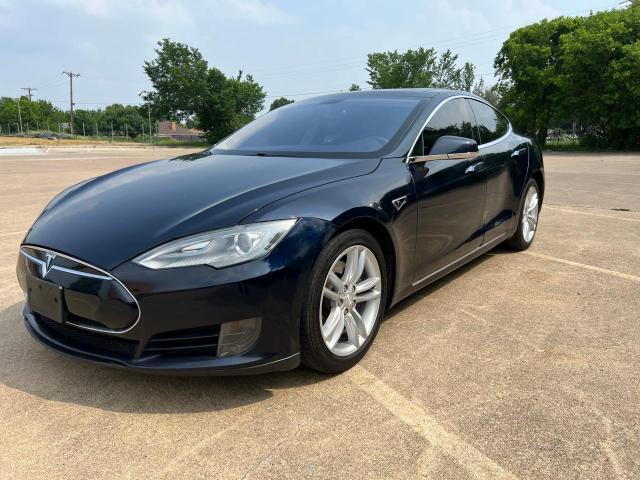 5YJSA1CG6DFP13870 - 2013 TESLA MODEL S Կապույտ լուսանկար 2