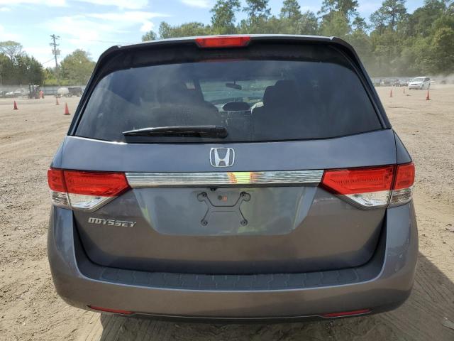 5FNRL5H42EB081580 - 2014 HONDA ODYSSEY EX GRAY photo 6