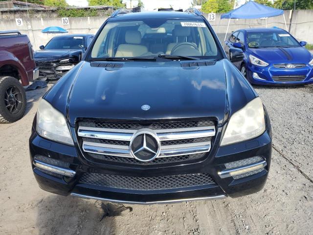 4JGBF7BE0CA764806 - 2012 MERCEDES-BENZ GL 450 4MATIC BLACK photo 5