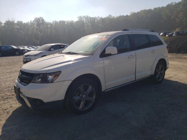 3C4PDDGG3HT583210 - 2017 DODGE JOURNEY CROSSROAD WHITE photo 1