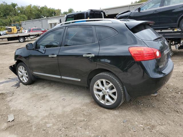 JN8AS5MV1BW269758 - 2011 NISSAN ROGUE S BLACK photo 2