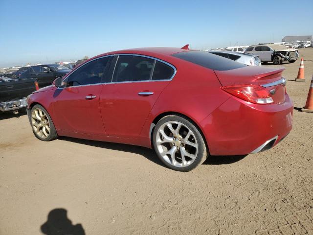 2G4GV5GV2C9190050 - 2012 BUICK REGAL GS RED photo 2