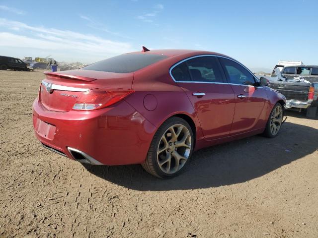 2G4GV5GV2C9190050 - 2012 BUICK REGAL GS Қызыл фото 3