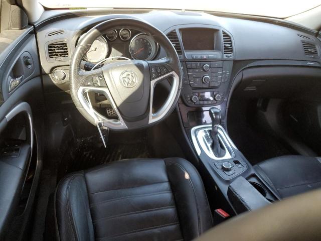 2G4GV5GV2C9190050 - 2012 BUICK REGAL GS Қызыл фото 8