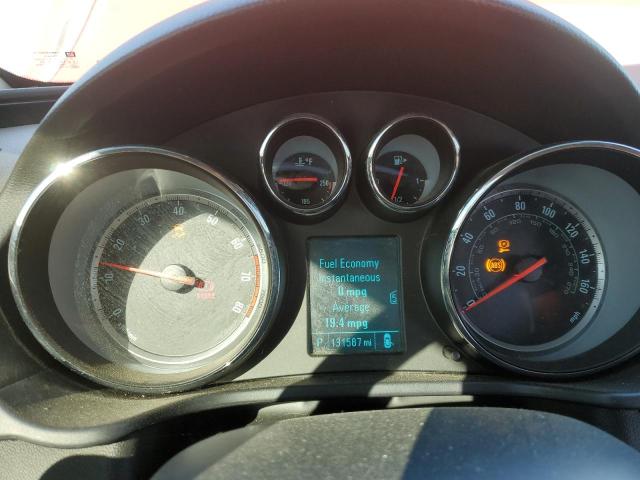 2G4GV5GV2C9190050 - 2012 BUICK REGAL GS Қызыл фото 9