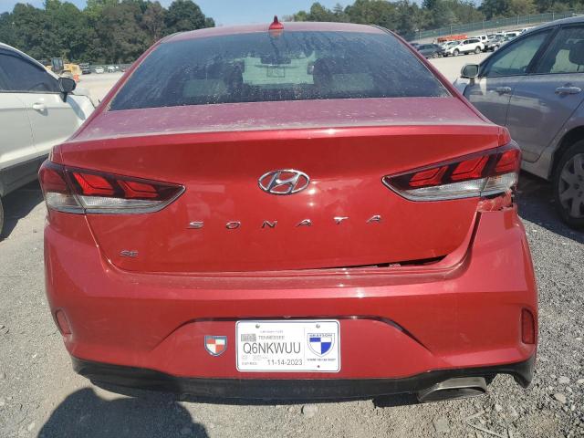 5NPE24AF6KH774186 - 2019 HYUNDAI SONATA SE RED photo 6