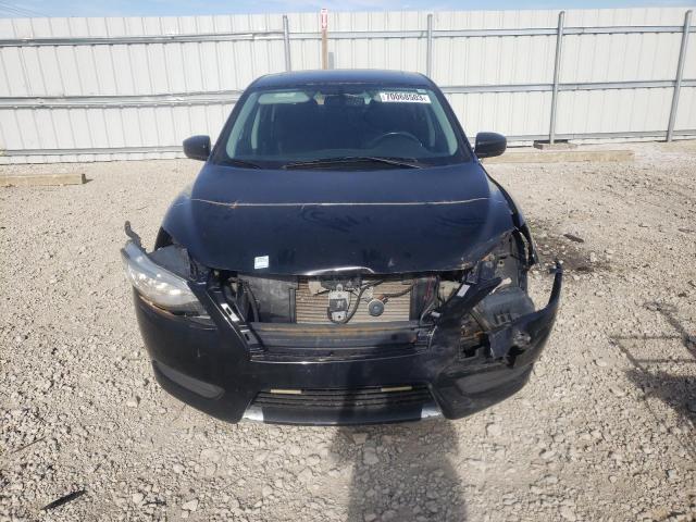 3N1AB7AP0EL612246 - 2014 NISSAN SENTRA S BLACK photo 5