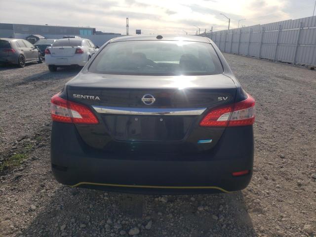 3N1AB7AP0EL612246 - 2014 NISSAN SENTRA S BLACK photo 6