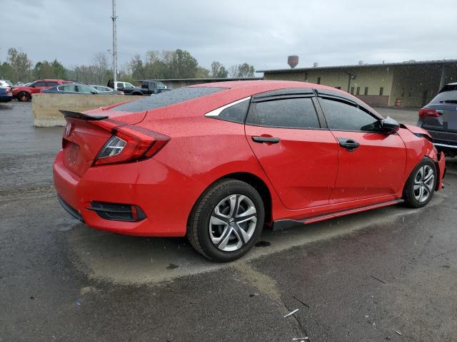 2HGFC2F57JH541688 - 2018 HONDA CIVIC LX RED photo 3