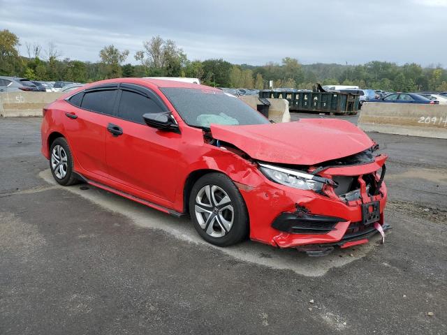 2HGFC2F57JH541688 - 2018 HONDA CIVIC LX RED photo 4