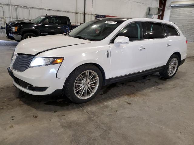 2LMHJ5AT9DBL53556 - 2013 LINCOLN MKT WHITE photo 1