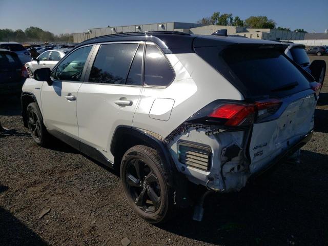 2T3EWRFV6KW035443 - 2019 TOYOTA RAV4 XSE WHITE photo 2