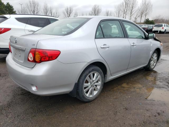 2T1BU4EE3AC342090 - 2010 TOYOTA COROLLA BASE 银色 照片 3