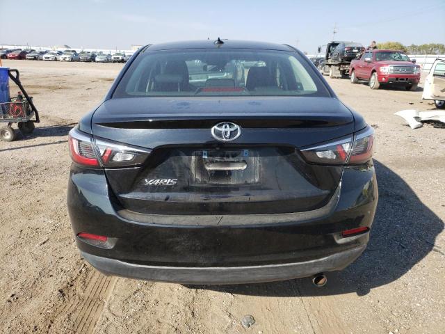 3MYDLBYV6KY520878 - 2019 TOYOTA YARIS L BLACK photo 6