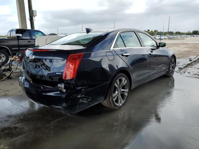 1G6AU5S87F0122343 - 2015 CADILLAC CTS VSPORT BLUE photo 3