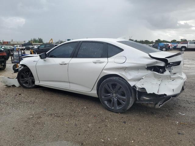 19UUB5F54MA005568 - 2021 ACURA TLX TECH A WHITE photo 2