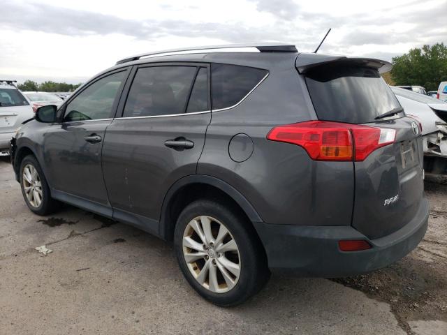 JTMDFREV8D5019333 - 2013 TOYOTA RAV4 LIMITED GRAY photo 2