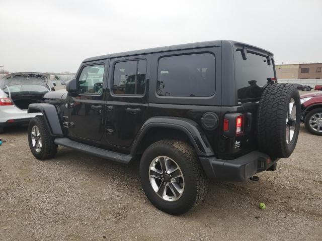 1C4HJXEG3JW141142 - 2018 JEEP WRANGLER U SAHARA BLACK photo 2