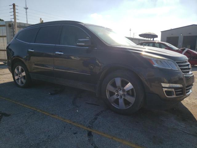 1GNKVJKD9FJ309881 - 2015 CHEVROLET TRAVERSE LTZ GRAY photo 4