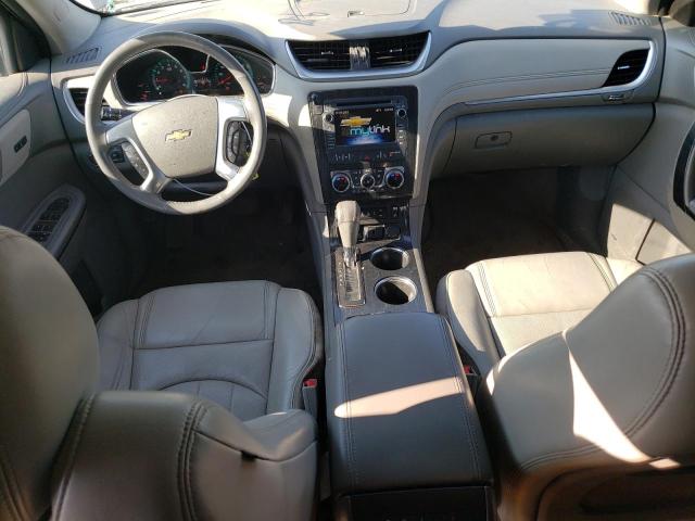 1GNKVJKD9FJ309881 - 2015 CHEVROLET TRAVERSE LTZ GRAY photo 8