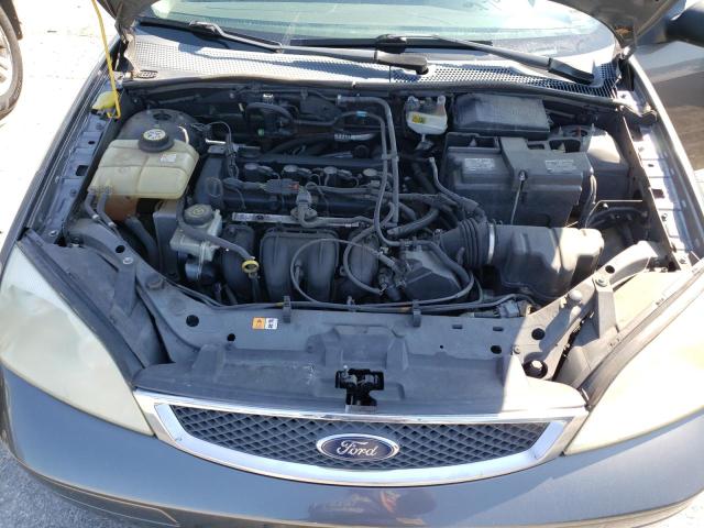 1FAFP31N06W161073 - 2006 FORD FOCUS ZX3 GRAY photo 11