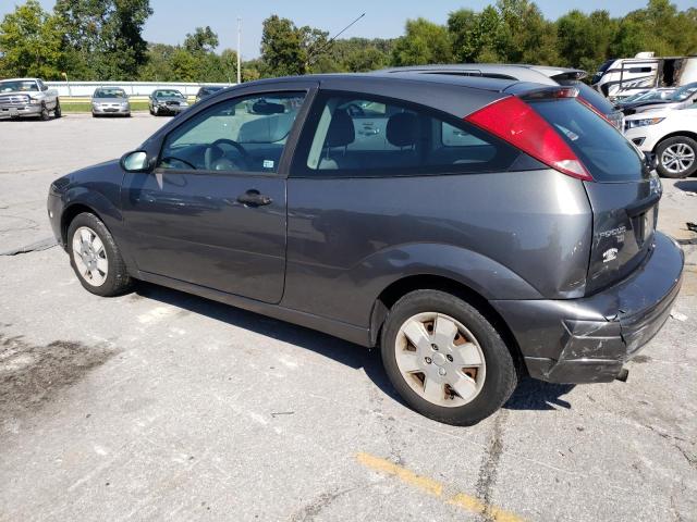 1FAFP31N06W161073 - 2006 FORD FOCUS ZX3 GRAY photo 2