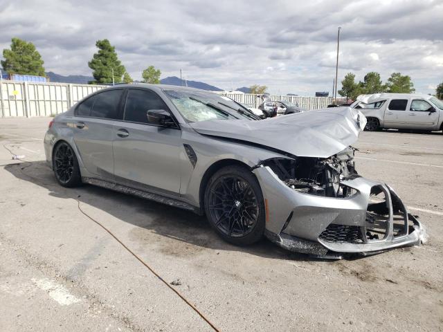 WBS33AY05RFS22907 - 2024 BMW M3 COMPETITION SILVER photo 4