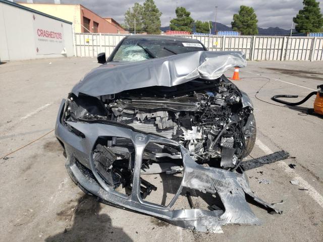 WBS33AY05RFS22907 - 2024 BMW M3 COMPETITION SILVER photo 5