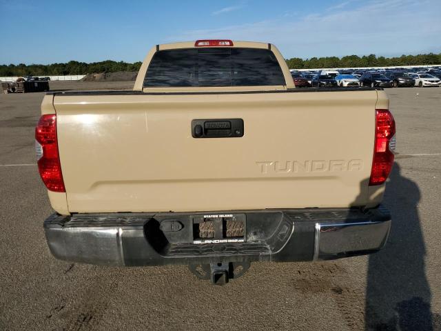 5TFUY5F12HX584976 - 2017 TOYOTA TUNDRA DOUBLE CAB SR/SR5 TAN photo 6