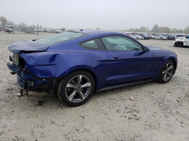 1FA6P8TH2F5332366 - 2015 FORD MUSTANG BLUE photo 3