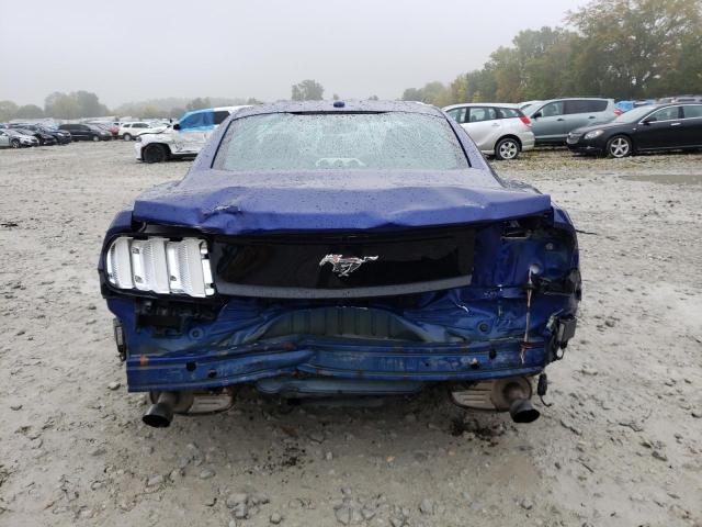 1FA6P8TH2F5332366 - 2015 FORD MUSTANG BLUE photo 6