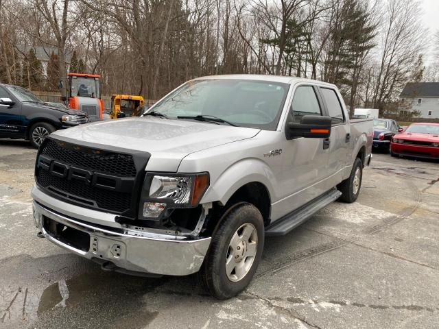 1FTFW1EF8BFB85703 - 2011 FORD F150 SUPERCREW GRAY photo 2