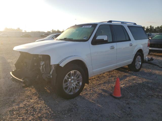 1FMJK2A54DEF20260 - 2013 FORD EXPEDITION EL LIMITED WHITE photo 1