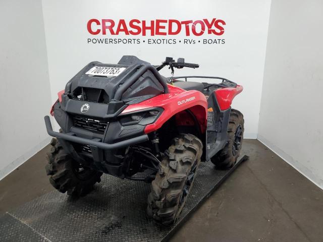 3JB3WA541PJ000484 - 2023 CAN-AM OUTLANDER X MR 700 RED photo 2