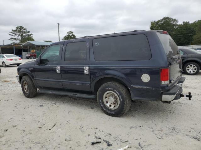 1FMNU40L1YEA64361 - 2000 FORD EXCURSION XLT BLUE photo 2