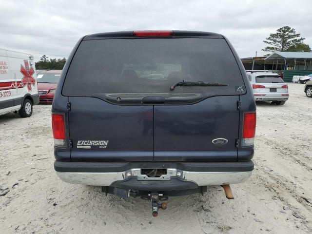 1FMNU40L1YEA64361 - 2000 FORD EXCURSION XLT BLUE photo 6