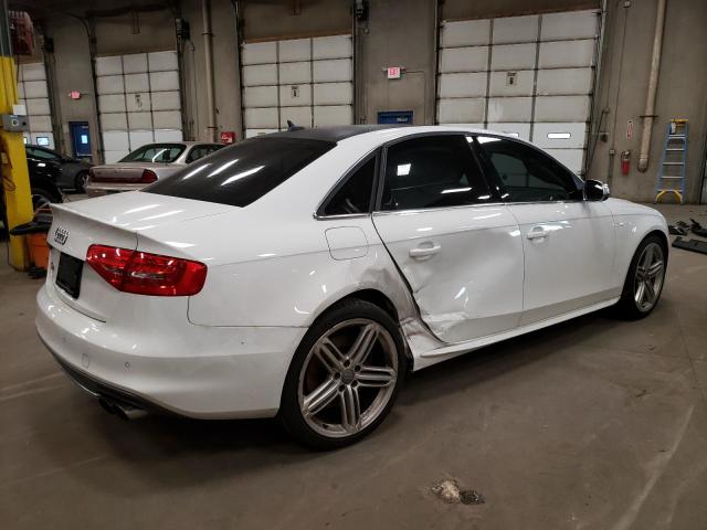 WAUDGAFL3EA041726 - 2014 AUDI S4 PREMIUM PLUS WHITE photo 3