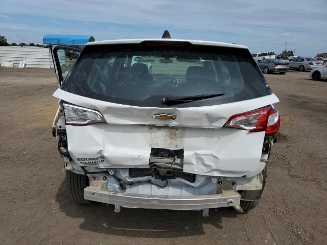 2GNAXHEV4J6119043 - 2018 CHEVROLET EQUINOX LS WHITE photo 6