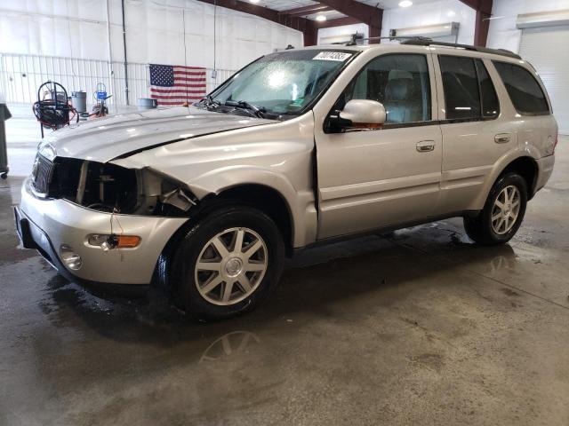 5GADT13SX42166114 - 2004 BUICK RAINIER CXL SILVER photo 1