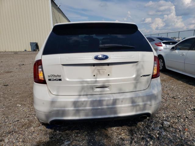 2FMDK3AK8DBA73887 - 2013 FORD EDGE SPORT WHITE photo 6