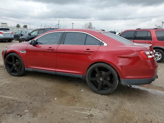 1FAHP2F82EG161834 - 2014 FORD TAURUS LIMITED RED photo 2