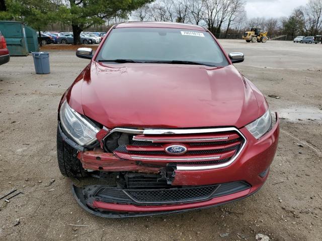 1FAHP2F82EG161834 - 2014 FORD TAURUS LIMITED RED photo 5