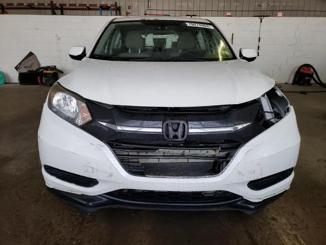 3CZRU6H38GM753998 - 2016 HONDA HR-V LX WHITE photo 5