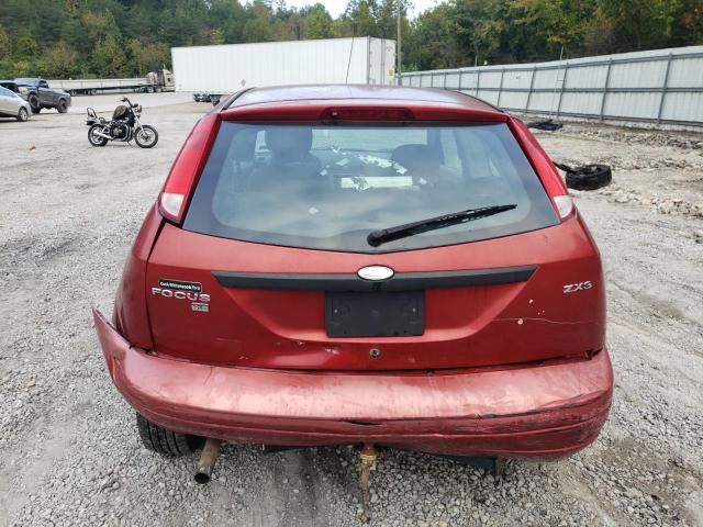 3FAFP31N25R129338 - 2005 FORD FOCUS SE ZX3 RED photo 6