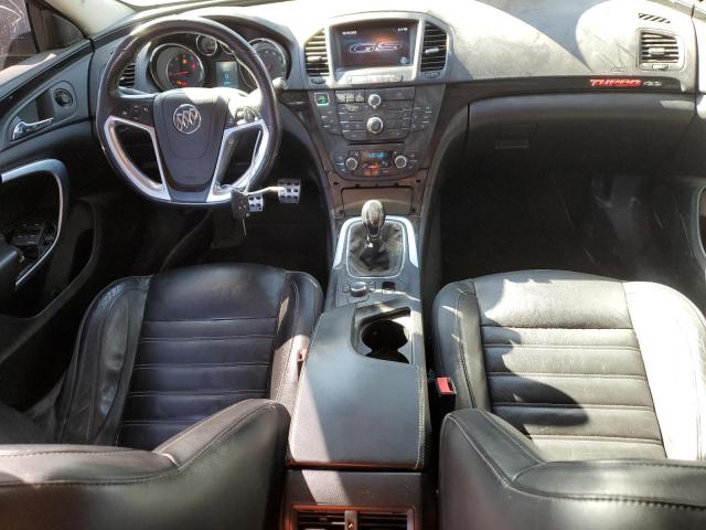 2G4GV5GV9C9201741 - 2012 BUICK REGAL GS BLACK photo 8