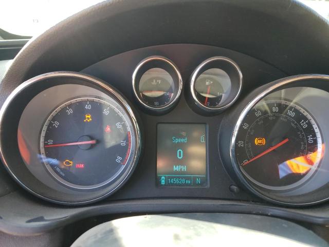 2G4GV5GV9C9201741 - 2012 BUICK REGAL GS BLACK photo 9