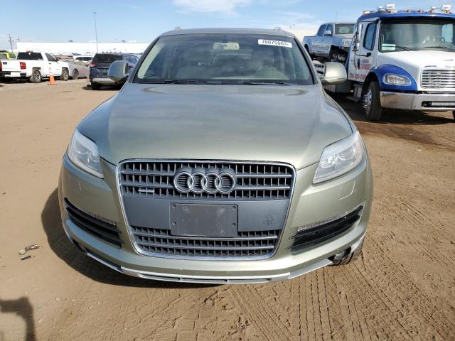 WA1AV74L47D011261 - 2007 AUDI Q7 4.2 QUATTRO GREEN photo 5